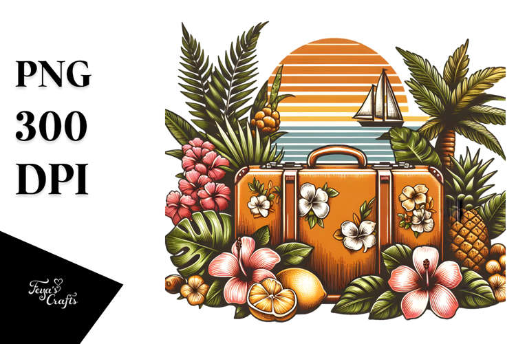 Suitcase Clipart Image 16