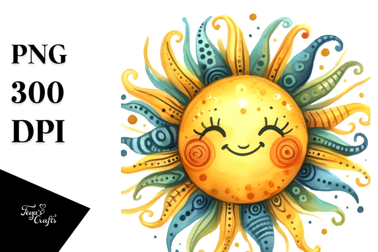 Summer Sun Clipart Image 9