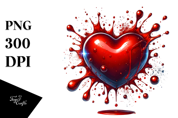 Red Heart Png Image 23