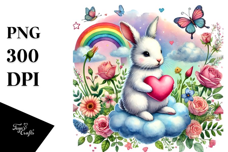 Rabbit Clipart Image 21