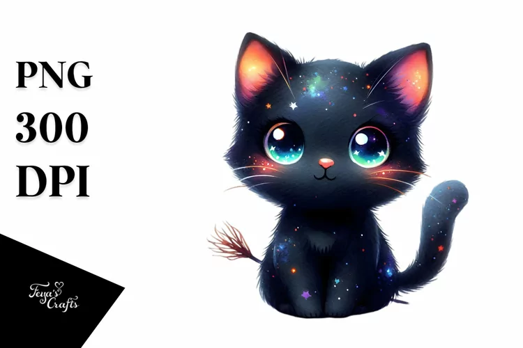 Simple Halloween Black Cat