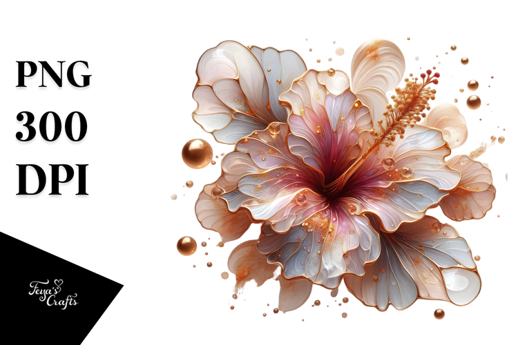 Hibiscus Flower Clipart Image 19