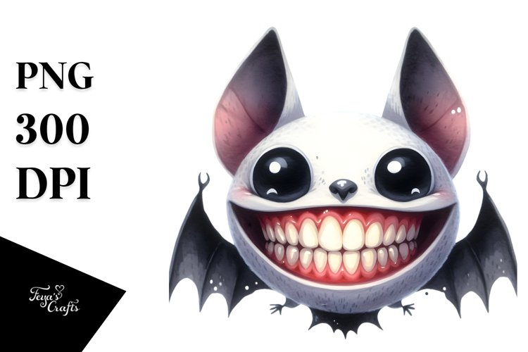 Funny Halloween Bat Clipart