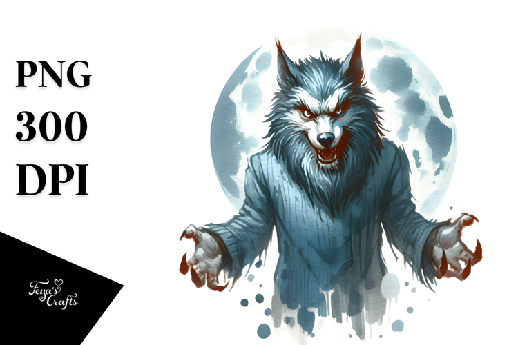 Werewolf Clipart Image 18