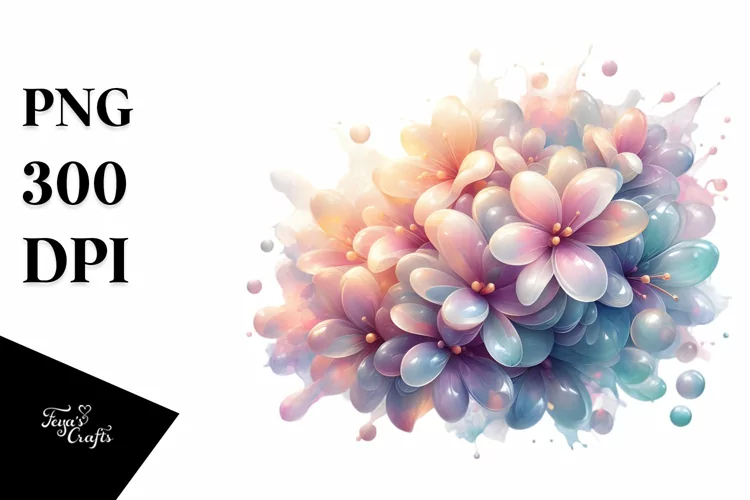 Abstract Jasmine PNG