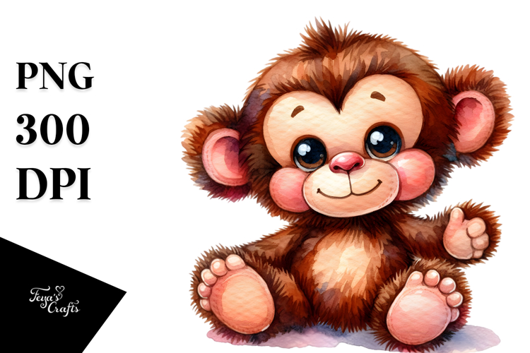 Monkey Clipart Image 16