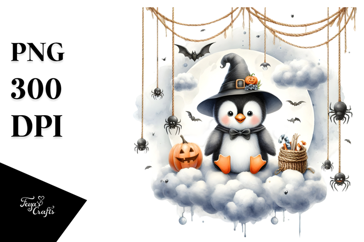Penguin Clipart Image 15