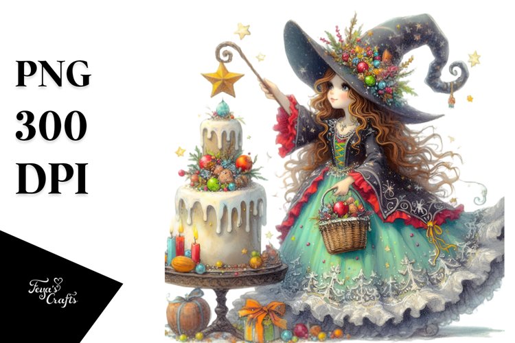 Witch Clipart Image 16
