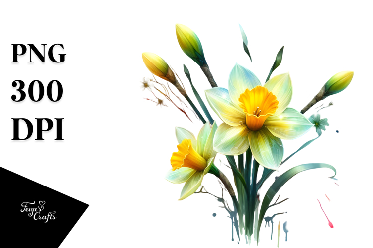 Daffodil Clipart Image 13