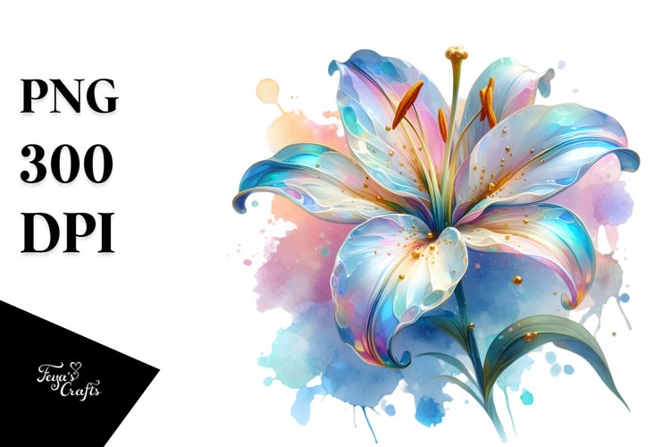 Glossy Lily, Transparent PNG