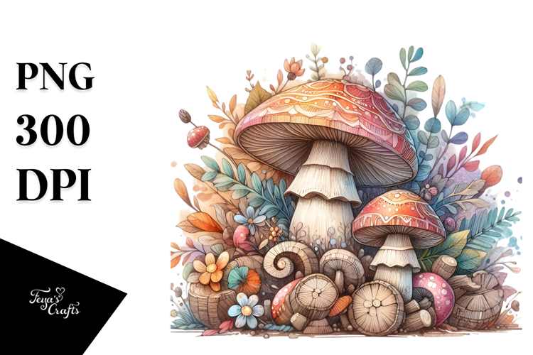 Mushroom Clipart Image 21