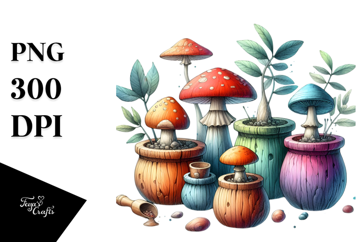 Mushroom Clipart Image 18