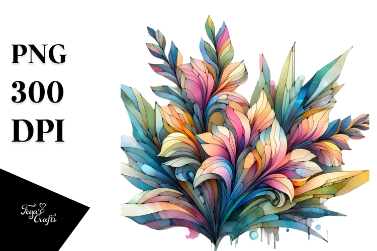Wooden Stained Gladiolus, Transparent PNG
