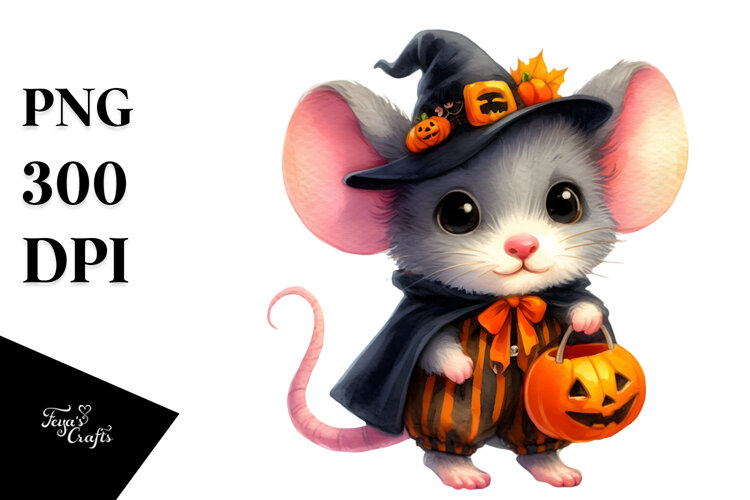 Cute Baby Mouse Halloween, 20 oz Tumbler example image 1