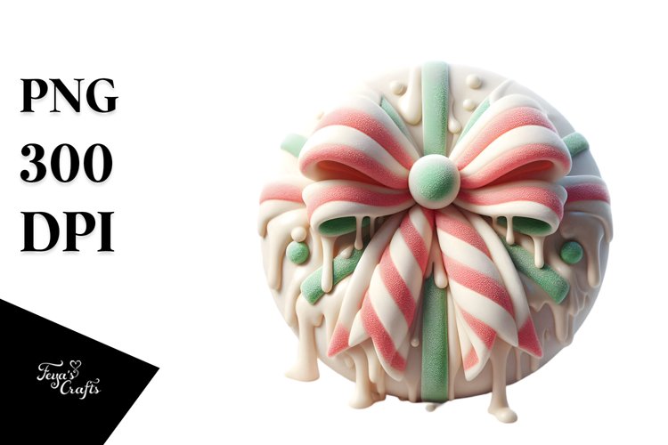 Christmas Bow Clipart Image 10