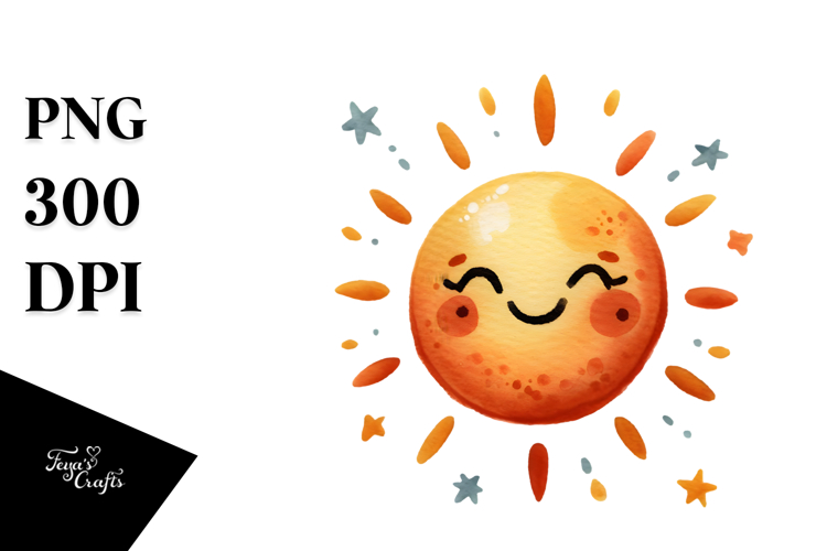 Summer Sun Clipart Image 8