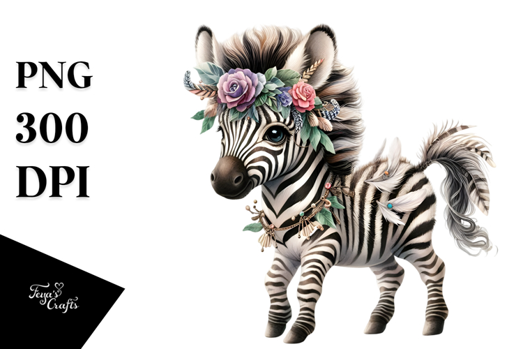 Zebra Clipart Image 9