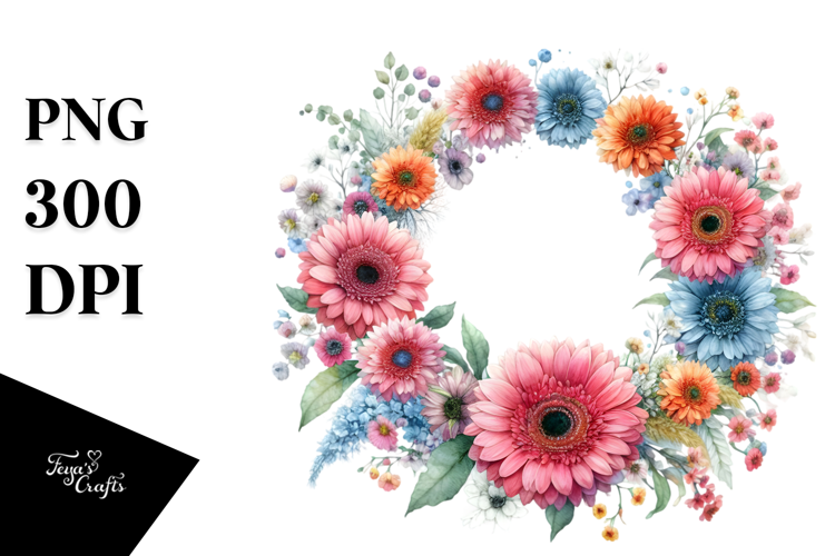 Vibrant Gerbera Image, High-Res PNG