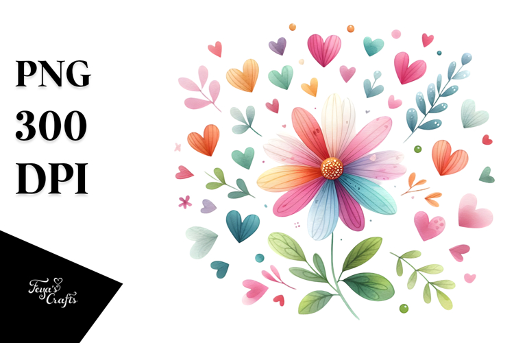 Simple Flower Clipart Image 22