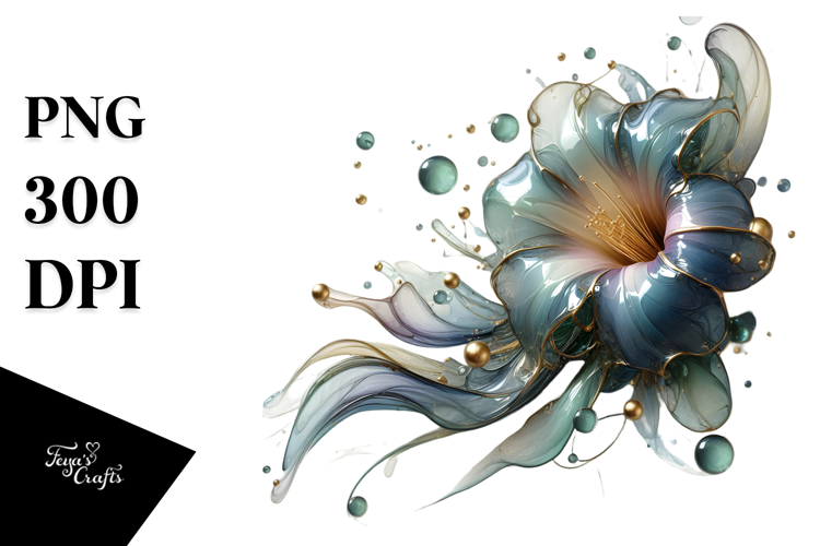 Glossy Morning Glory PNG