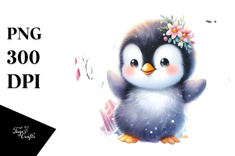 Penguin Clipart Image 12