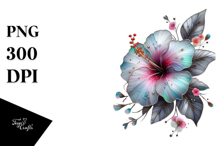 Hibiscus Flower Clipart Image 15