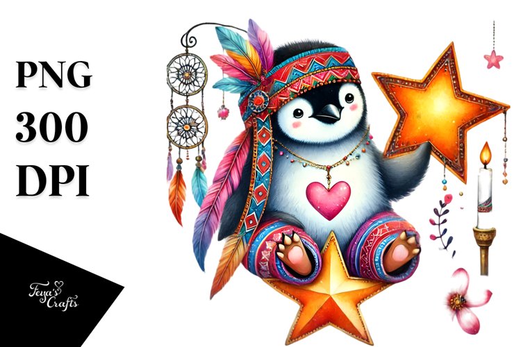 Penguin Clipart Image 15