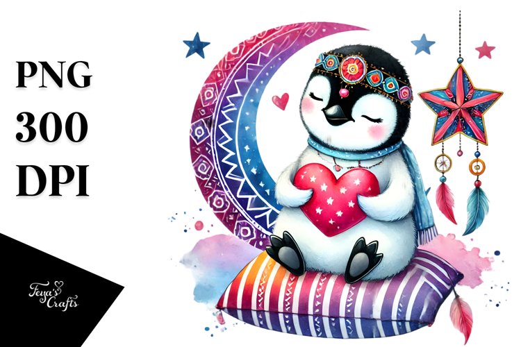 Penguin Clipart Image 14