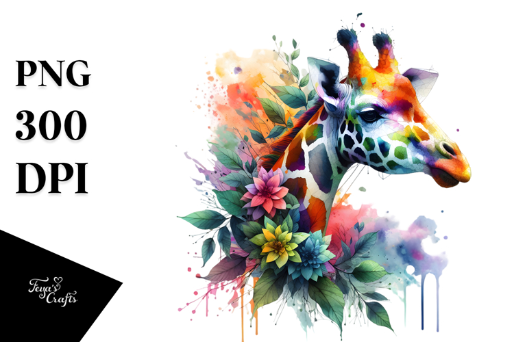 Giraffe Clipart Image 15