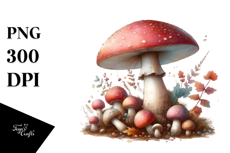 Mushroom Clipart Image 15