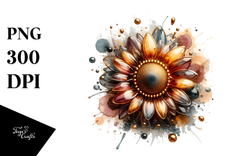 Sunflower Clipart Image 15