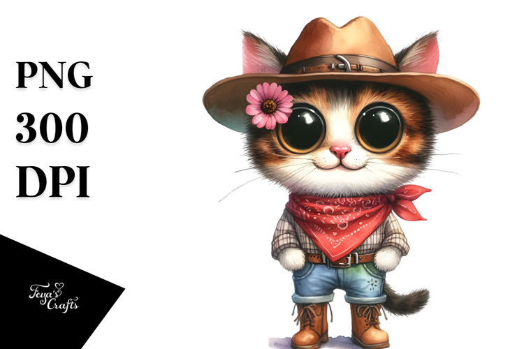 Expressive Cat Clipart