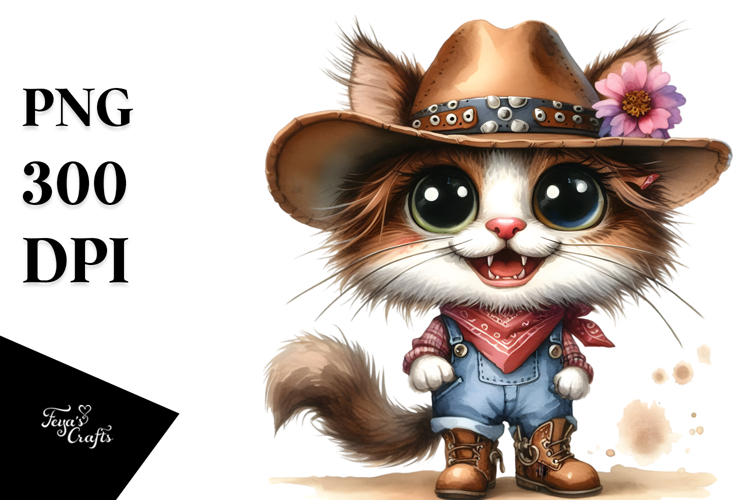 Expressive Cat Clipart
