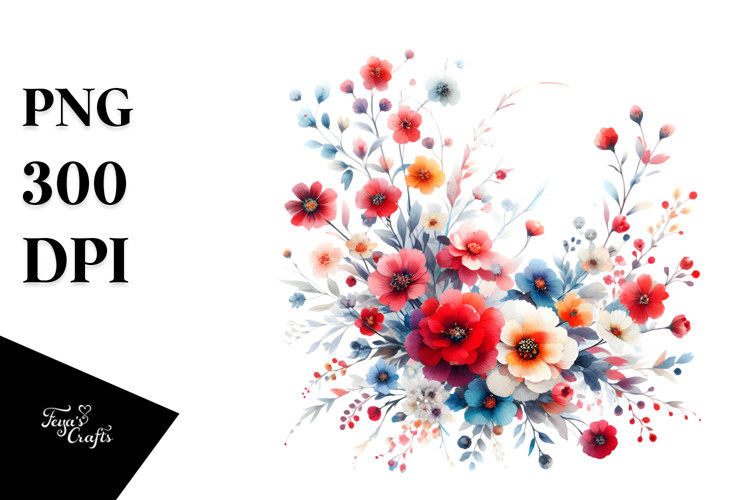 Flower Sticker Png Image 17