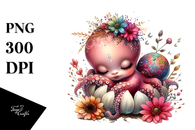 Octopus Clipart Image 21
