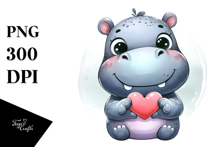 Hippo Clipart Image 19