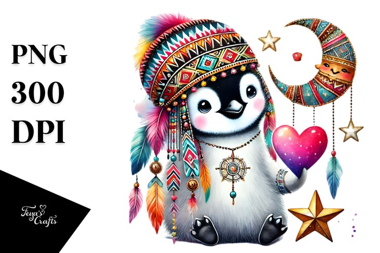 Penguin Clipart Image 13