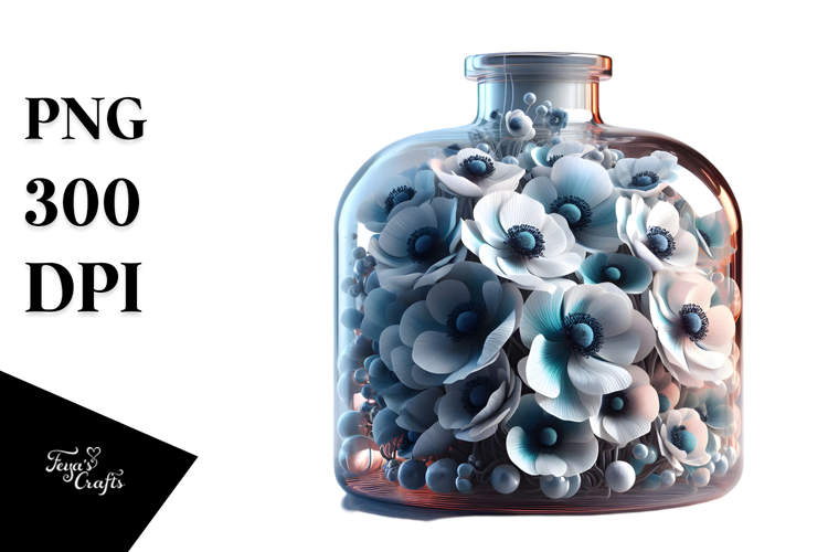 Glossy Anemone, 20 oz Tumbler