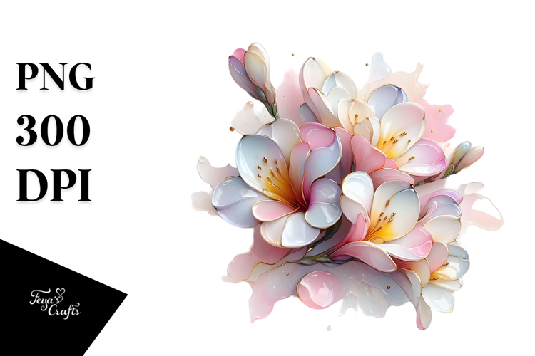 Orchid Clipart Image 20