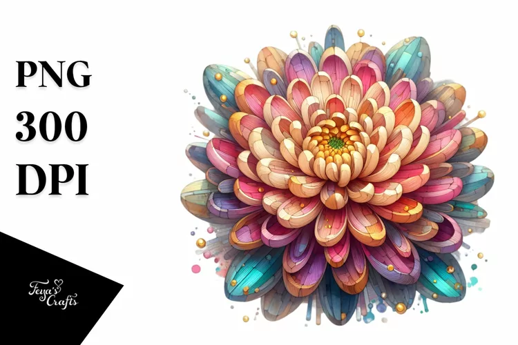Chrysanthemum Stained , Transparent PNG