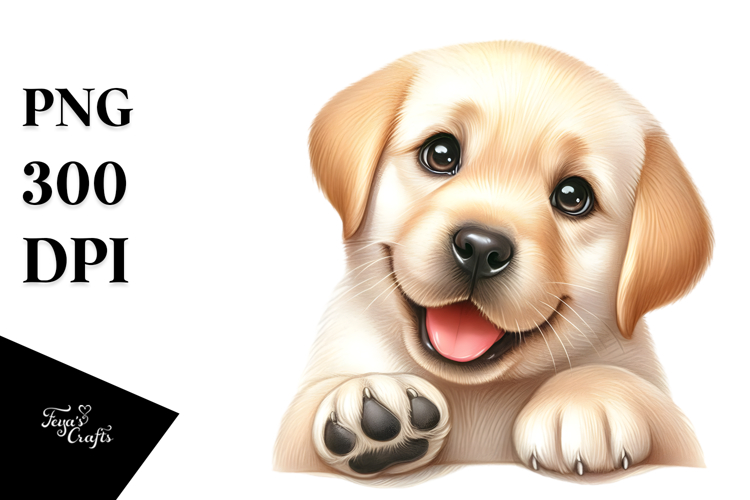 Labrador Clipart Image 12