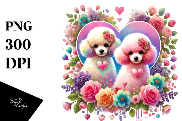 Poodle Clipart Image 12