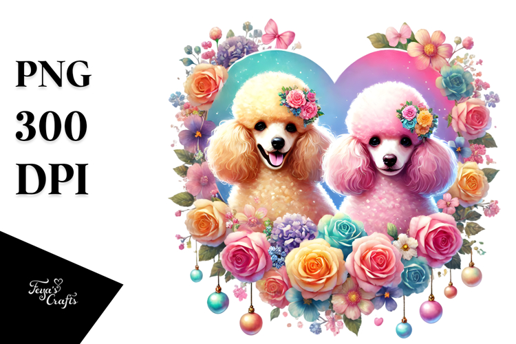 Poodle Clipart Image 11