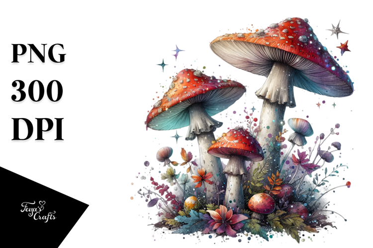 Mushroom Clipart Image 10