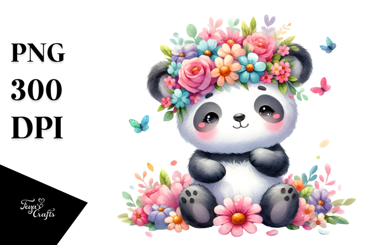 Panda Clipart Image 4