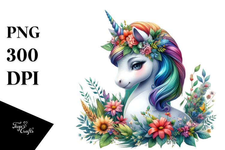 Unicorn Clipart Image 12