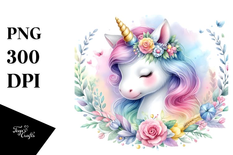 Unicorn Clipart Image 21