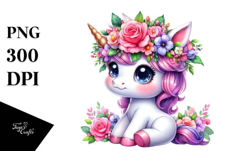Unicorn Clipart Image 17