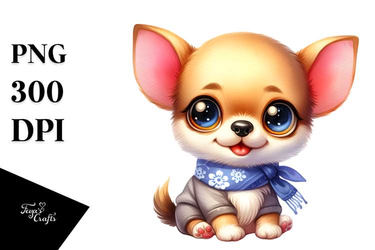 Chihuahua Clipart Image 11