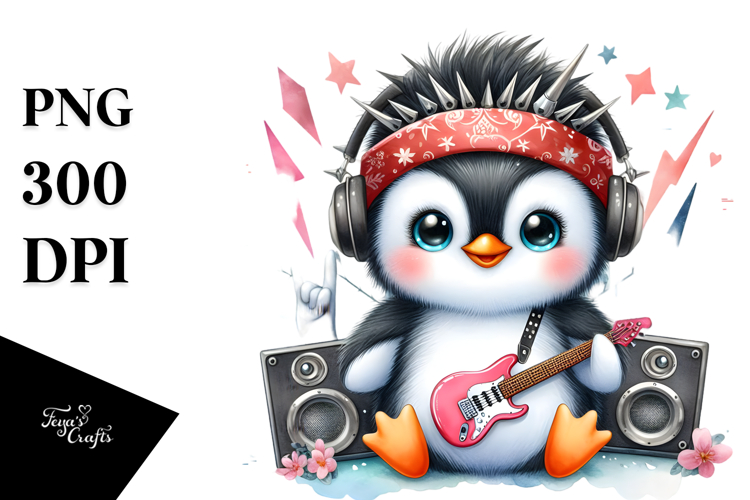 Penguin Clipart Image 9
